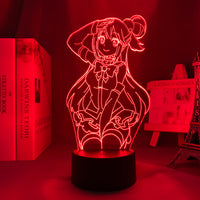 Anime Lamp: Aqua Inspired Night Light | Konosuba Anime Gifts