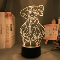 Anime Lamp: Aqua Inspired Night Light | Konosuba Anime Gifts