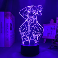 Anime Lamp: Aqua Inspired Night Light | Konosuba Anime Gifts