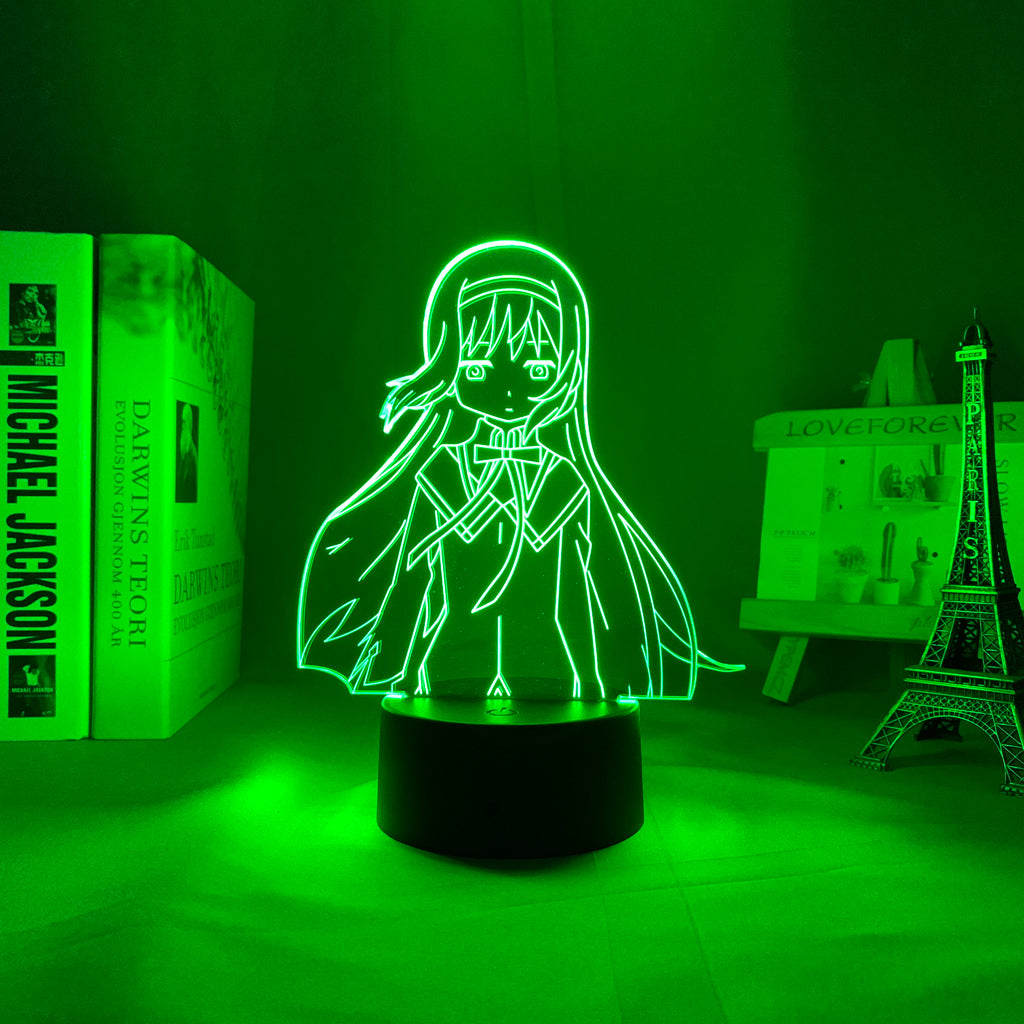 Anime Lamp: Homura Akemi | Puella Magi Madoka Magica