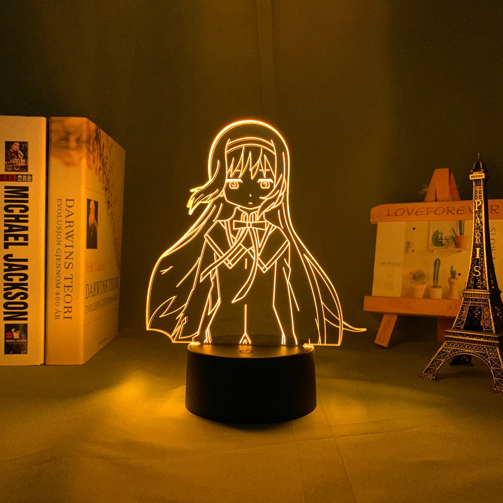 Anime Lamp: Homura Akemi | Puella Magi Madoka Magica