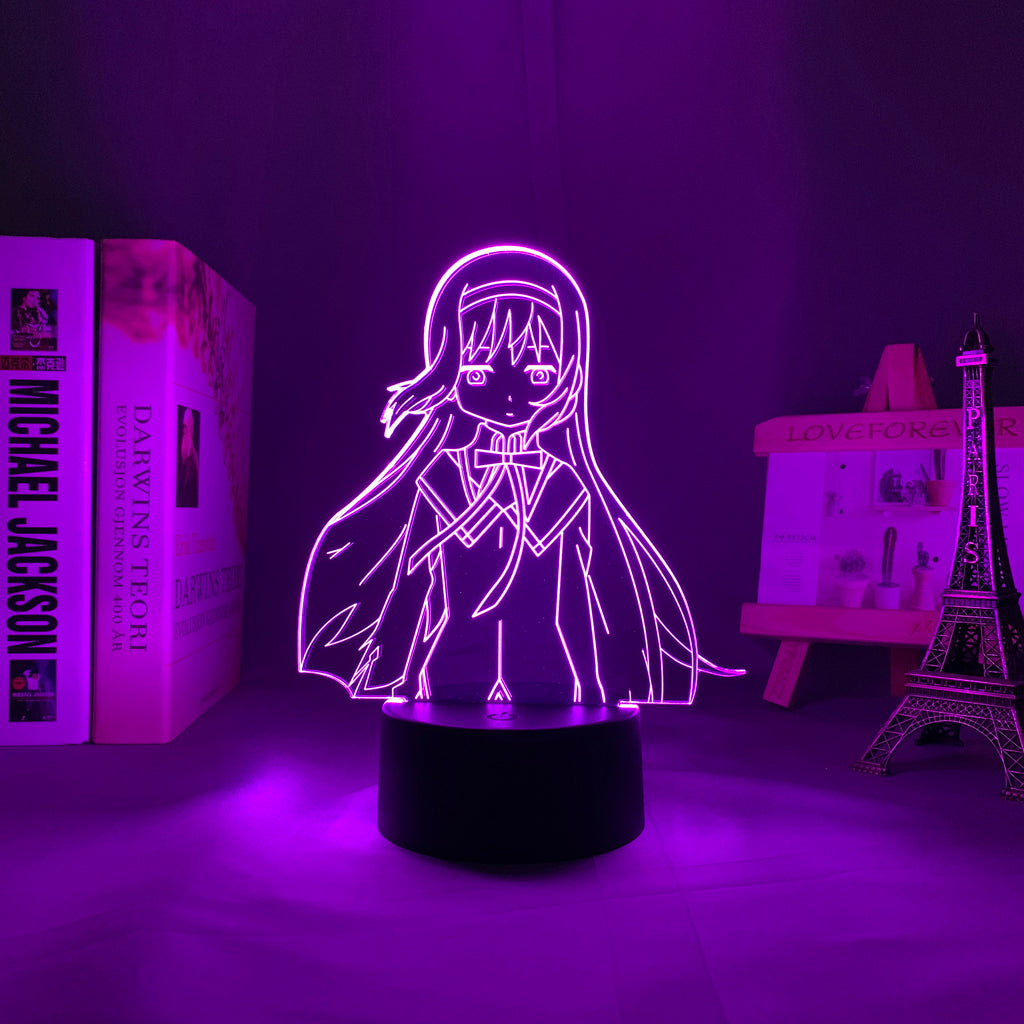 Anime Lamp: Homura Akemi | Puella Magi Madoka Magica