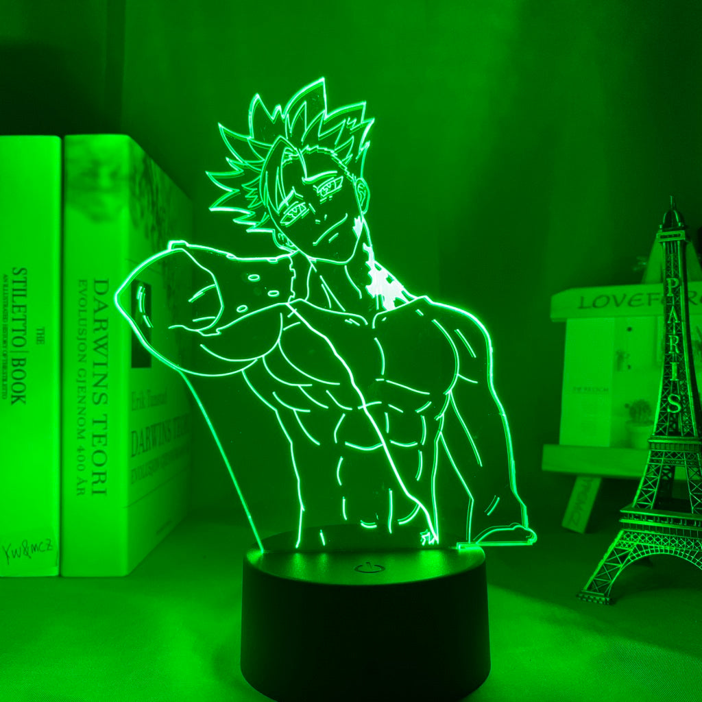 Anime Lamp: Ban Inspired Night Light | The Seven Deadly Sins Anime Gifts