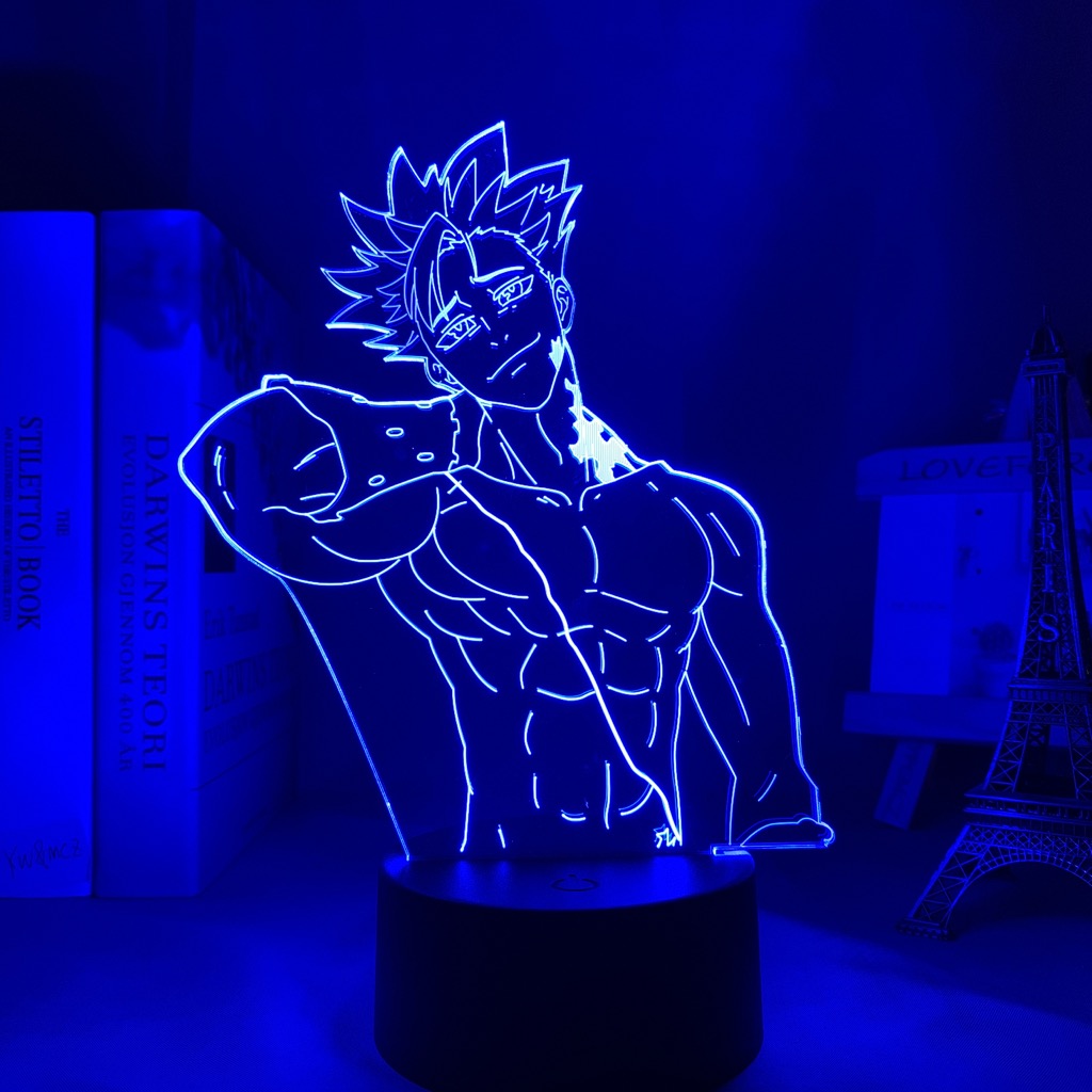 Anime Lamp: Ban Inspired Night Light | The Seven Deadly Sins Anime Gifts