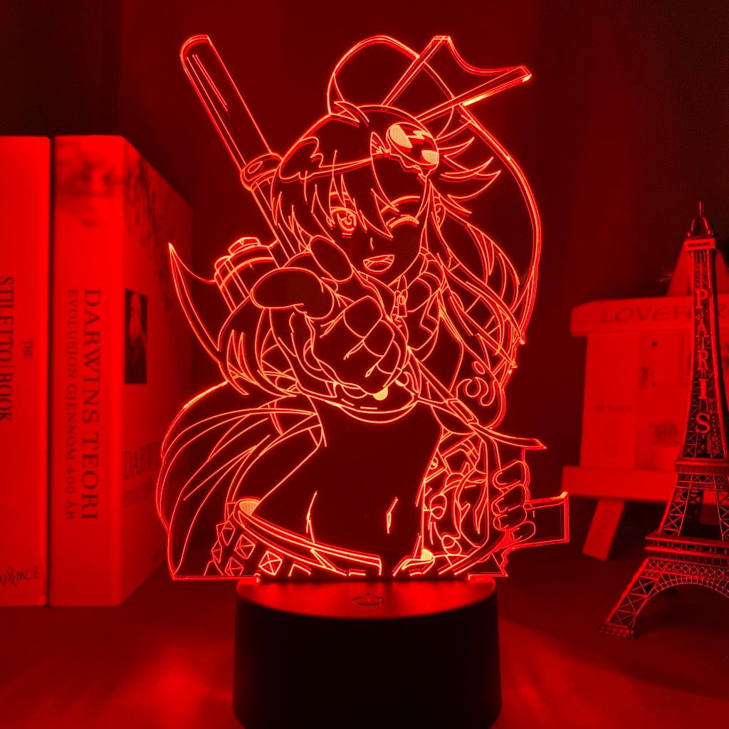 Anime Lamp: Yoko Littner Inspired Night Light | Gurren Lagann Anime Gifts