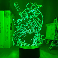 Anime Lamp: Yoko Littner Inspired Night Light | Gurren Lagann Anime Gifts