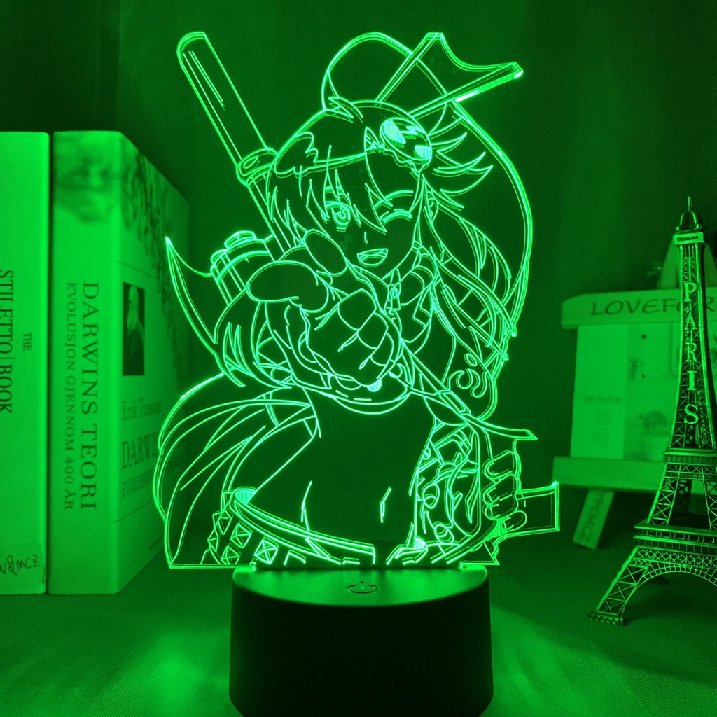 Anime Lamp: Yoko Littner Inspired Night Light | Gurren Lagann Anime Gifts