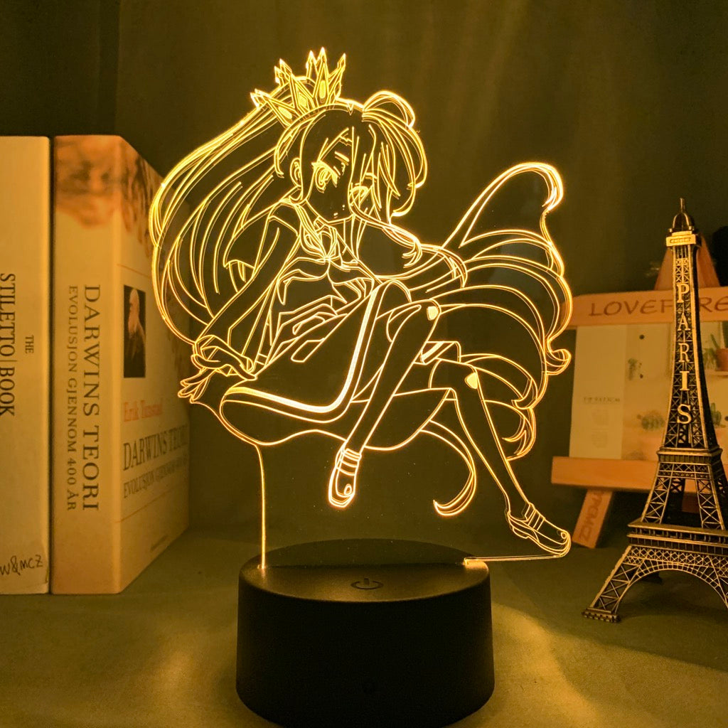 Anime Lamp: Shiro | No Game No Life