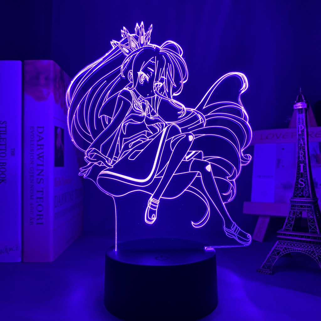 Anime Lamp: Shiro | No Game No Life