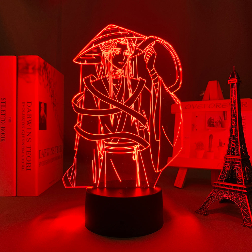 Anime Lamp: Xie Lian Inspired Night Light | Tian Guan Ci Fu Anime Gifts