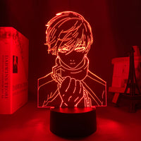 Anime Lamp: Rin Itoshi Inspired Night Light | Blue Lock Anime Gifts