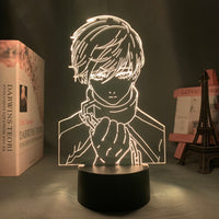 Anime Lamp: Rin Itoshi Inspired Night Light | Blue Lock Anime Gifts