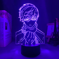 Anime Lamp: Rin Itoshi Inspired Night Light | Blue Lock Anime Gifts