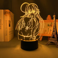 Anime Lamp: Rias Gremory Night Light | Highschool DxD Anime Gifts