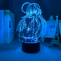 Anime Lamp: Rias Gremory Night Light | Highschool DxD Anime Gifts
