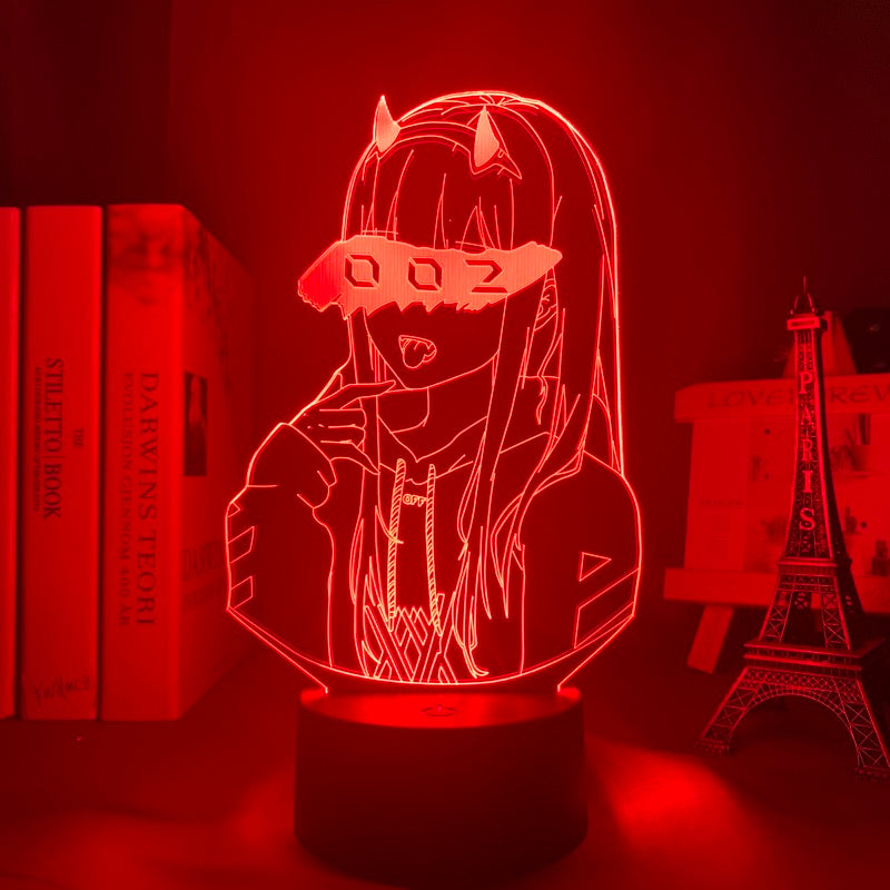 Anime Lamp: Zero Two | Darling in the Franxx