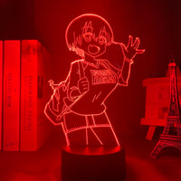 Anime Lamp: Uzaki-chan Inspired Night Light | Uzaki-chan Wants to Hang Out! Anime Gifts