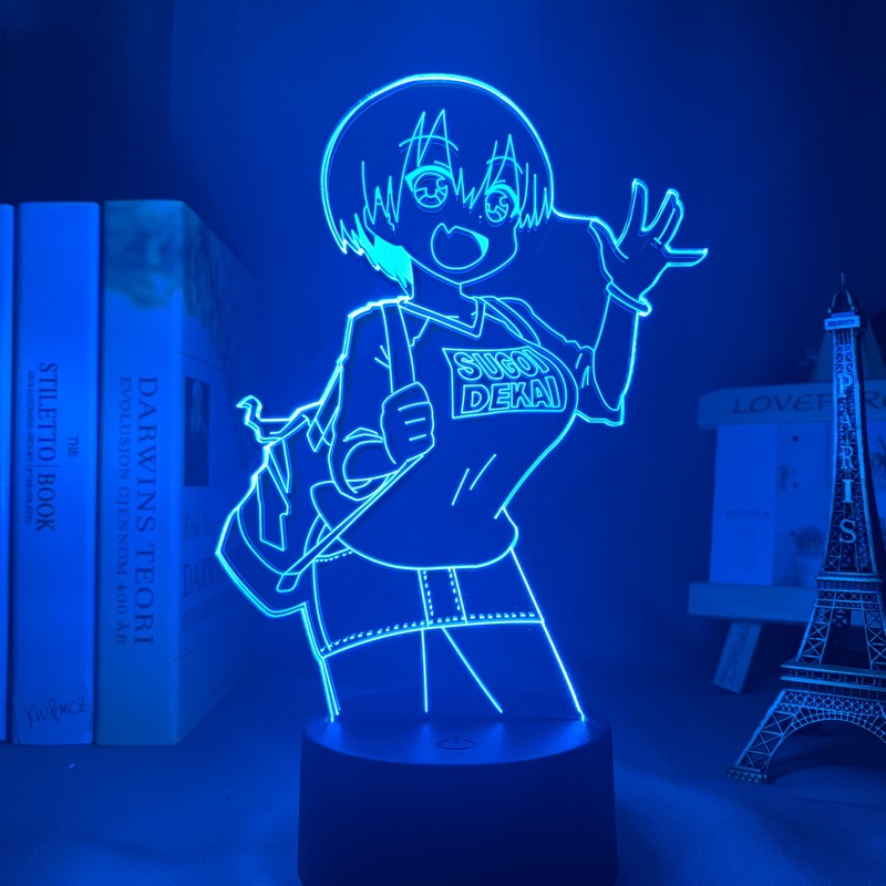 Anime Lamp: Uzaki-chan Inspired Night Light | Uzaki-chan Wants to Hang Out! Anime Gifts