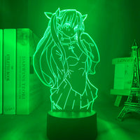 Anime Lamp: Rin Tohsaka Inspired Night Light | Fate Stay Night Anime Gifts