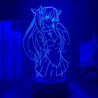 Anime Lamp: Rin Tohsaka Inspired Night Light | Fate Stay Night Anime Gifts