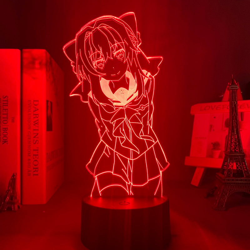 Anime Lamp: Shinoa Hiragi Inspired Night Light | Seraph of the End Anime Gifts