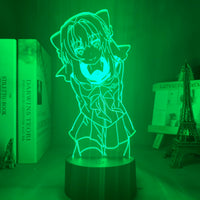 Anime Lamp: Shinoa Hiragi Inspired Night Light | Seraph of the End Anime Gifts