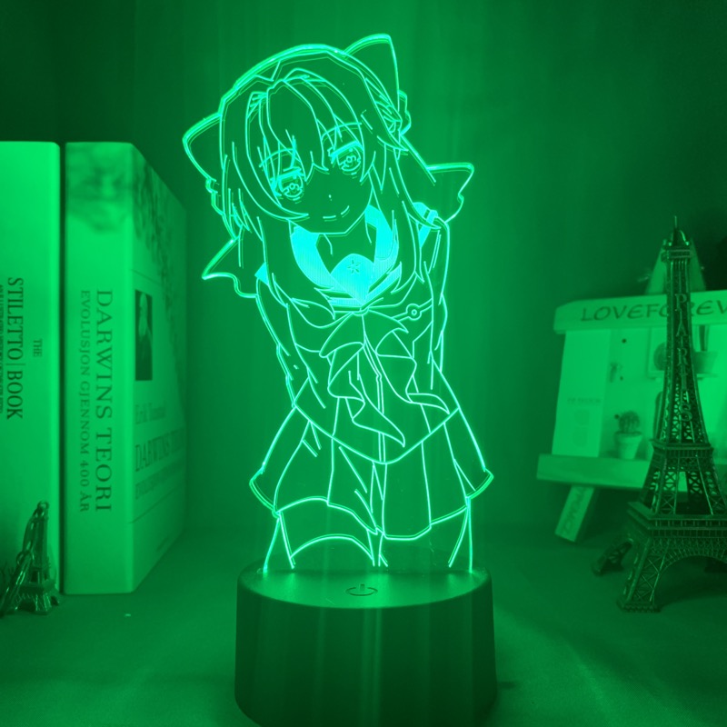 Anime Lamp: Shinoa Hiragi Inspired Night Light | Seraph of the End Anime Gifts