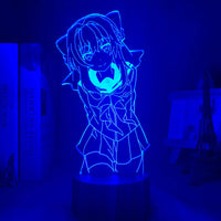 Anime Lamp: Shinoa Hiragi Inspired Night Light | Seraph of the End Anime Gifts