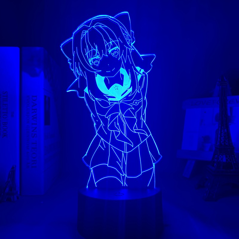 Anime Lamp: Shinoa Hiragi Inspired Night Light | Seraph of the End Anime Gifts