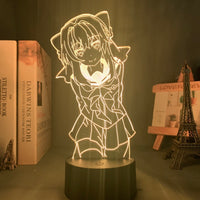 Anime Lamp: Shinoa Hiragi Inspired Night Light | Seraph of the End Anime Gifts