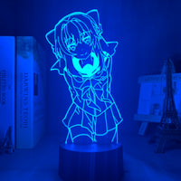 Anime Lamp: Shinoa Hiragi Inspired Night Light | Seraph of the End Anime Gifts