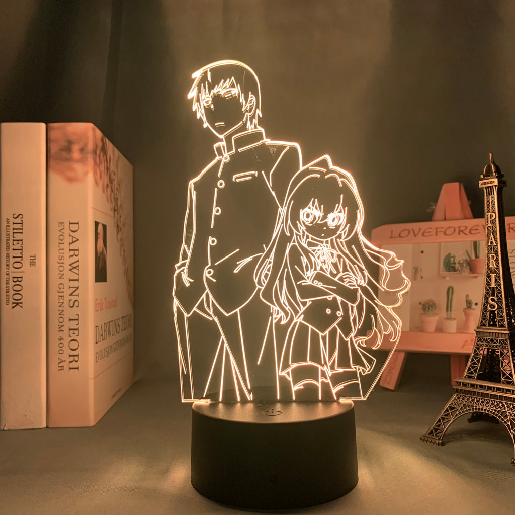 Anime Lamp: Taiga Aisaka & Ryuuji Takasu | Toradora