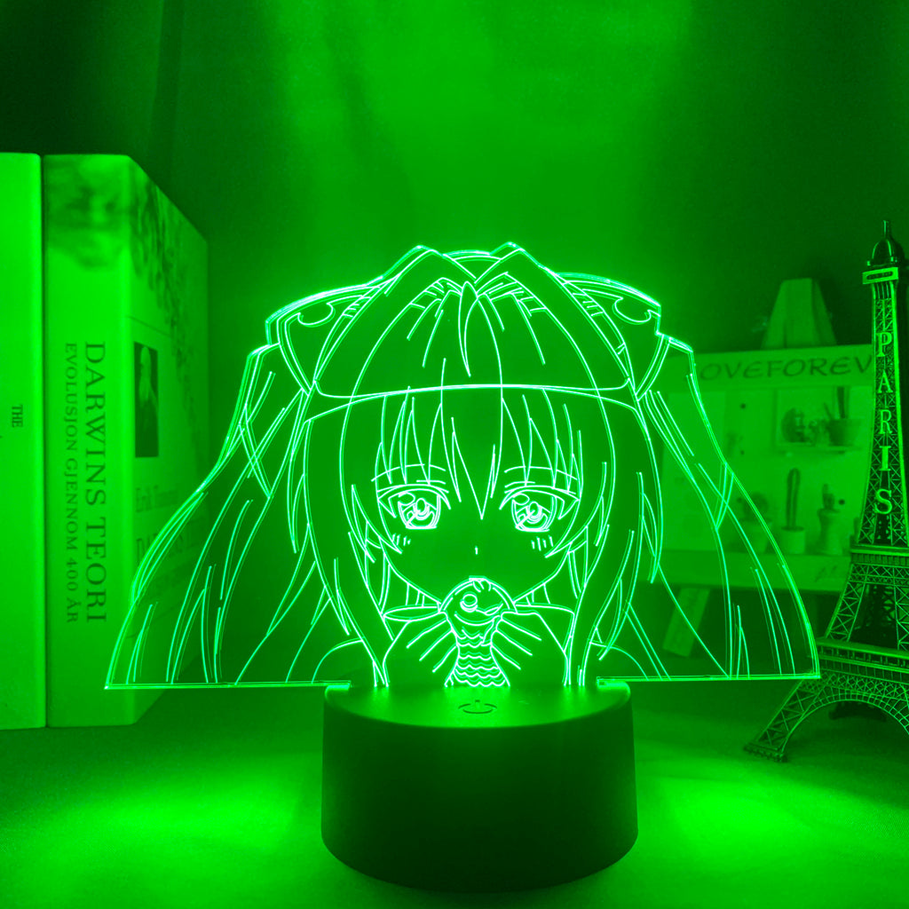 Anime Lamp: Yami Inspired Night Light | To Love Ru Anime Gifts