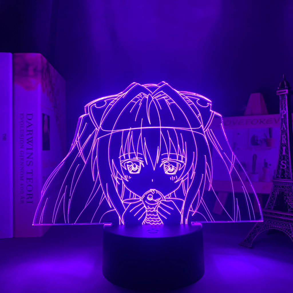 Anime Lamp: Yami Inspired Night Light | To Love Ru Anime Gifts