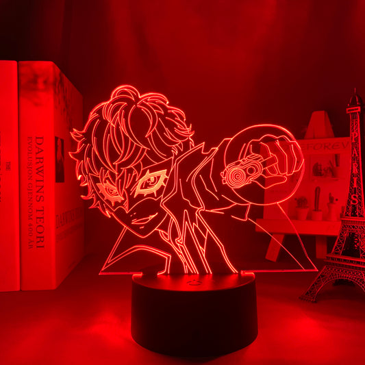 Anime Lamp: Joker Inspired Night Light | Persona 5 Anime Gifts