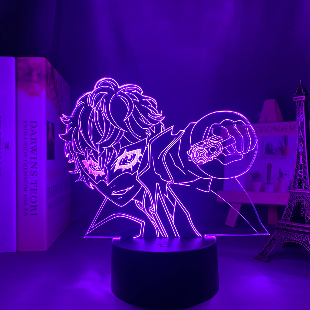 Anime Lamp: Joker Inspired Night Light | Persona 5 Anime Gifts
