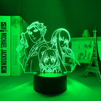 Anime Lamp: Forger Family Inspired Night Light | Spy x Family Anime Gifts
