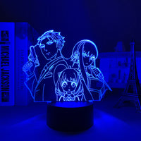 Anime Lamp: Forger Family Inspired Night Light | Spy x Family Anime Gifts