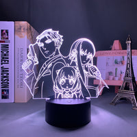 Anime Lamp: Forger Family Inspired Night Light | Spy x Family Anime Gifts
