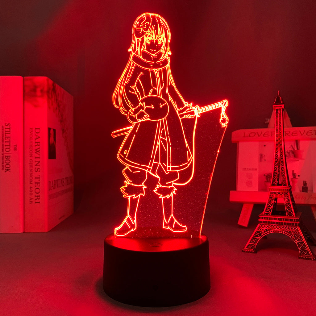 Anime Lamp: Rimuru Tempest Inspired Night Light | Reincarnated As A Slime Anime Gifts