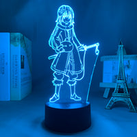 Anime Lamp: Rimuru Tempest Inspired Night Light | Reincarnated As A Slime Anime Gifts