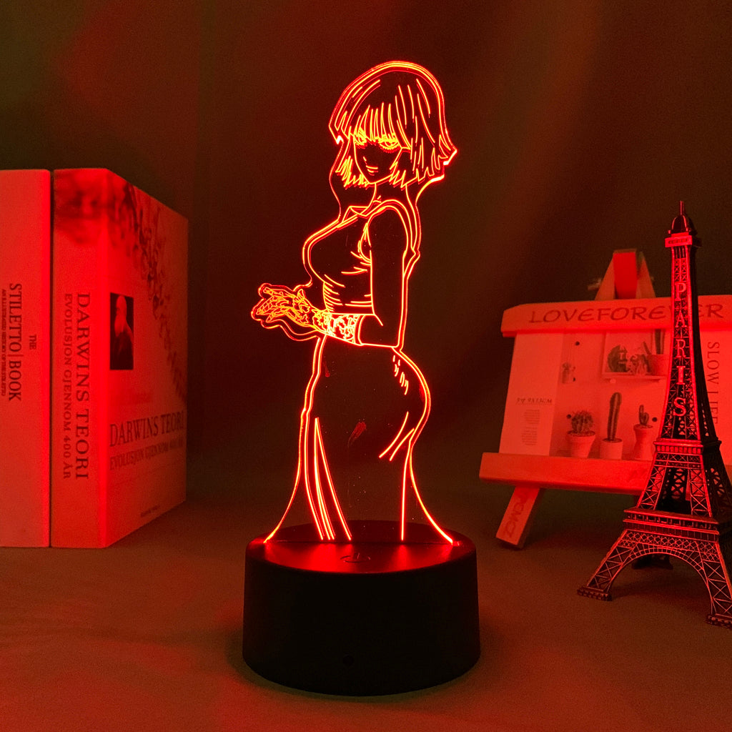 Anime Lamp: Fubuki Inspired Night Light | One Punch Man Anime Gifts