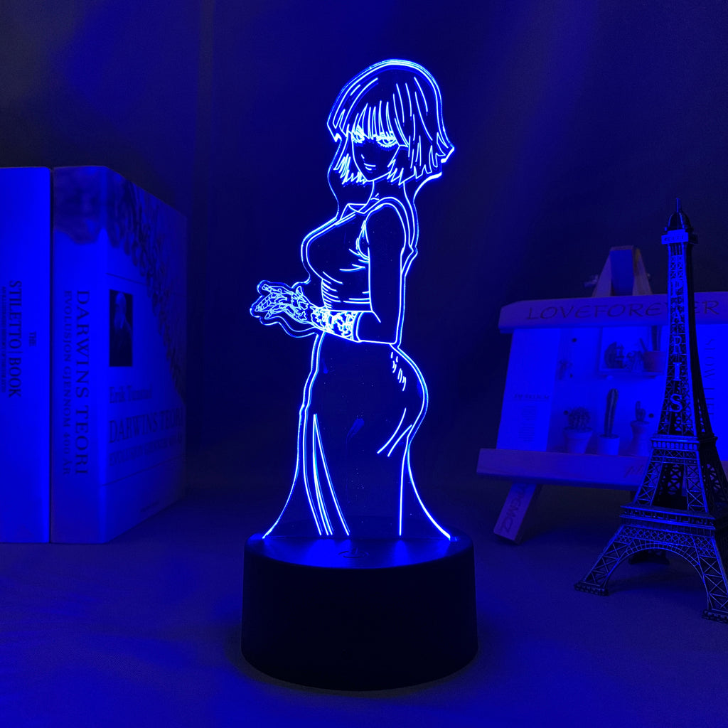 Anime Lamp: Fubuki Inspired Night Light | One Punch Man Anime Gifts