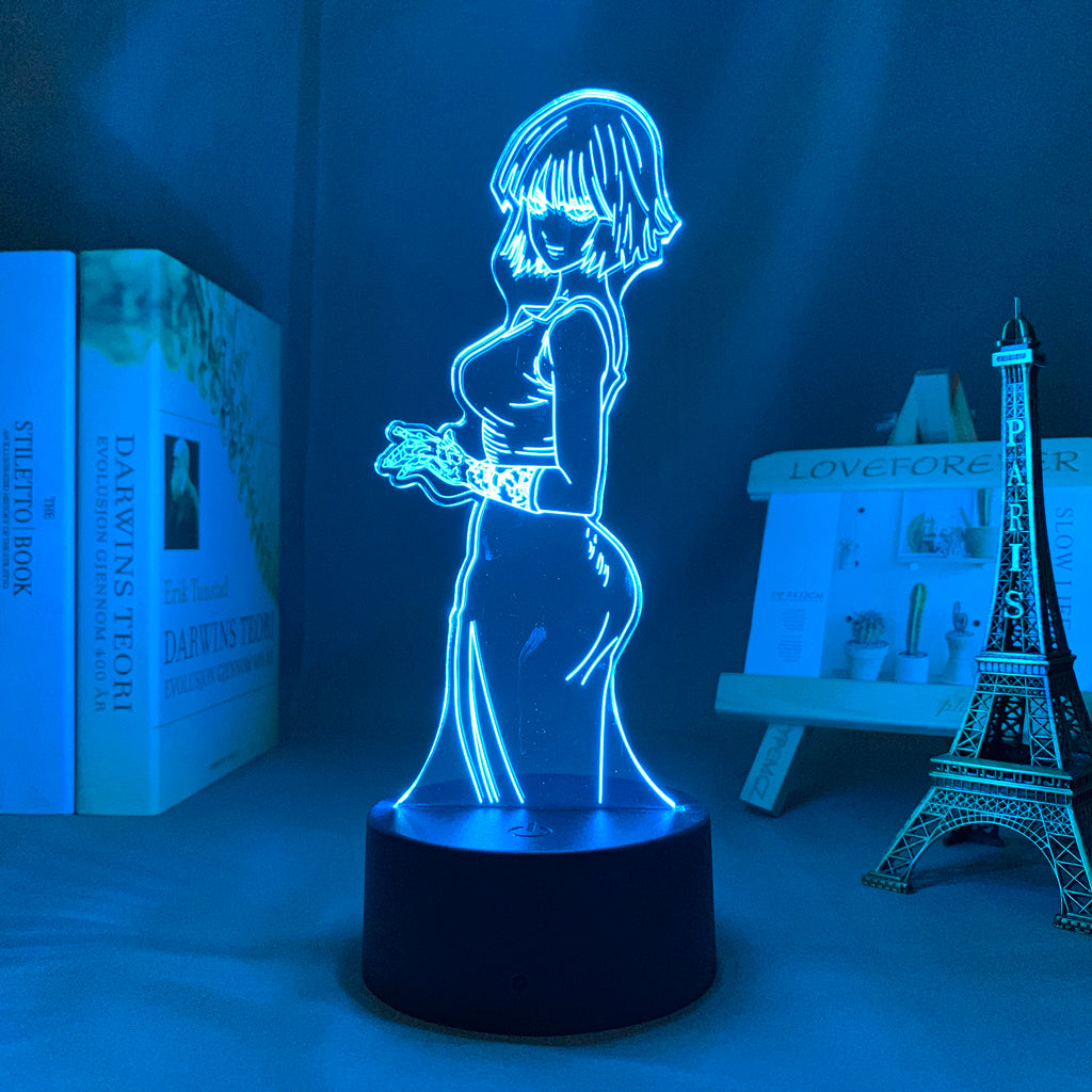 Anime Lamp: Fubuki Inspired Night Light | One Punch Man Anime Gifts