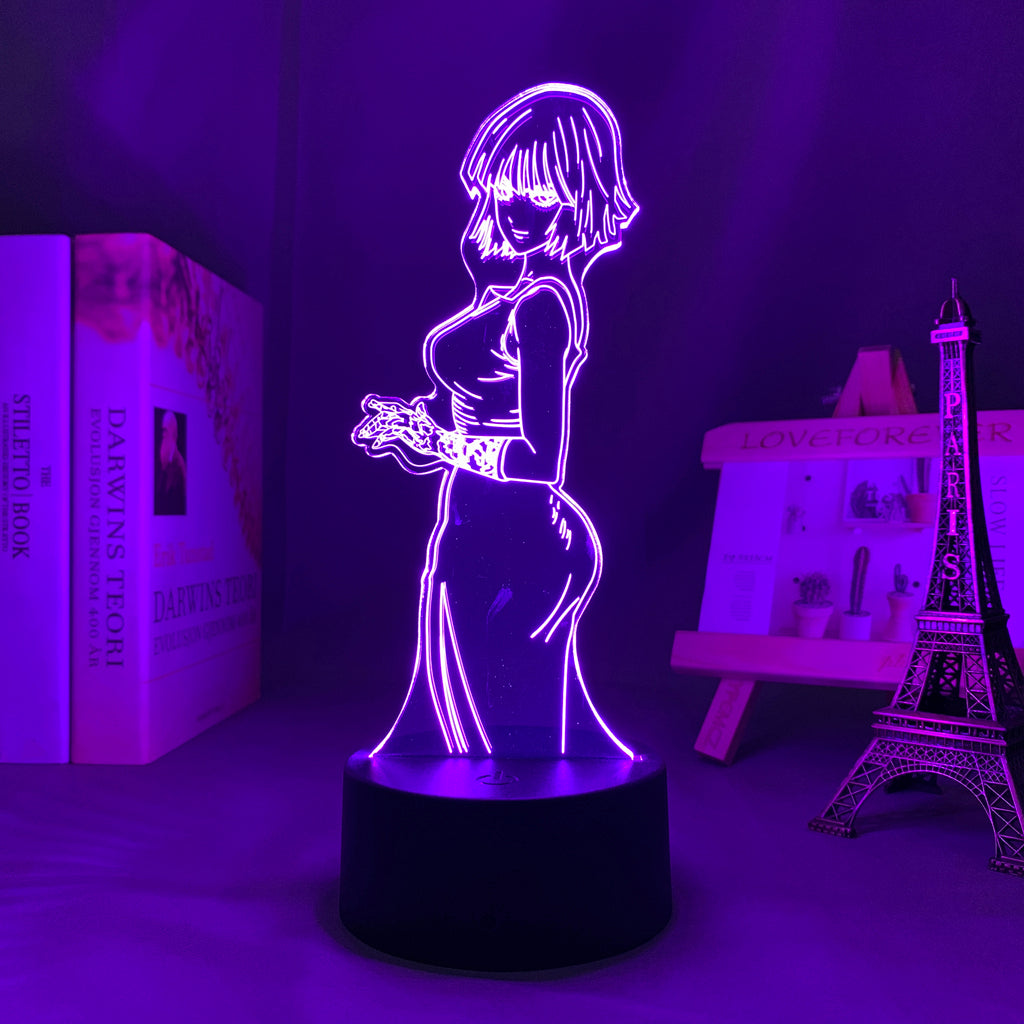 Anime Lamp: Fubuki Inspired Night Light | One Punch Man Anime Gifts