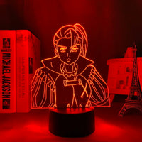Anime Lamp: Jericho Inspired Night Light | The Seven Deadly Sins Anime Gifts