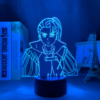 Anime Lamp: Jericho Inspired Night Light | The Seven Deadly Sins Anime Gifts
