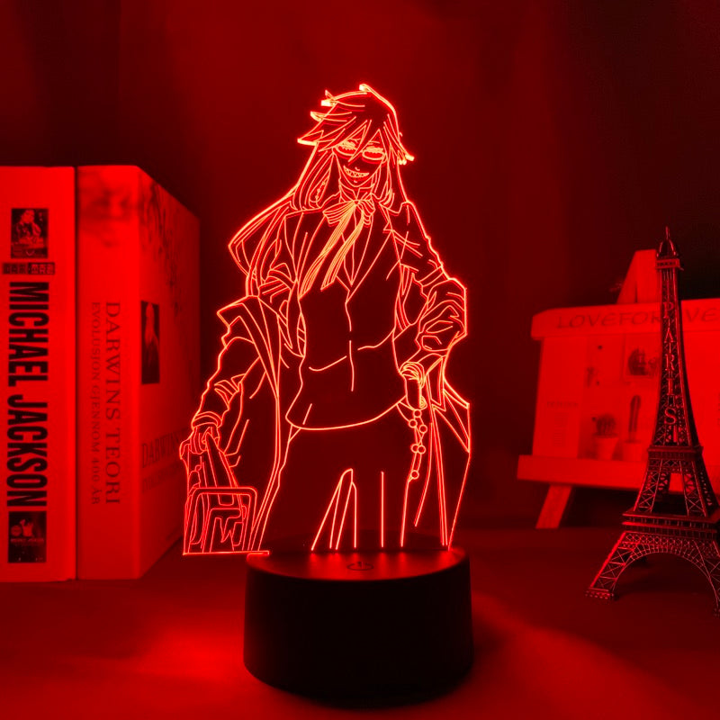Anime Lamp: Grell | Black Butler