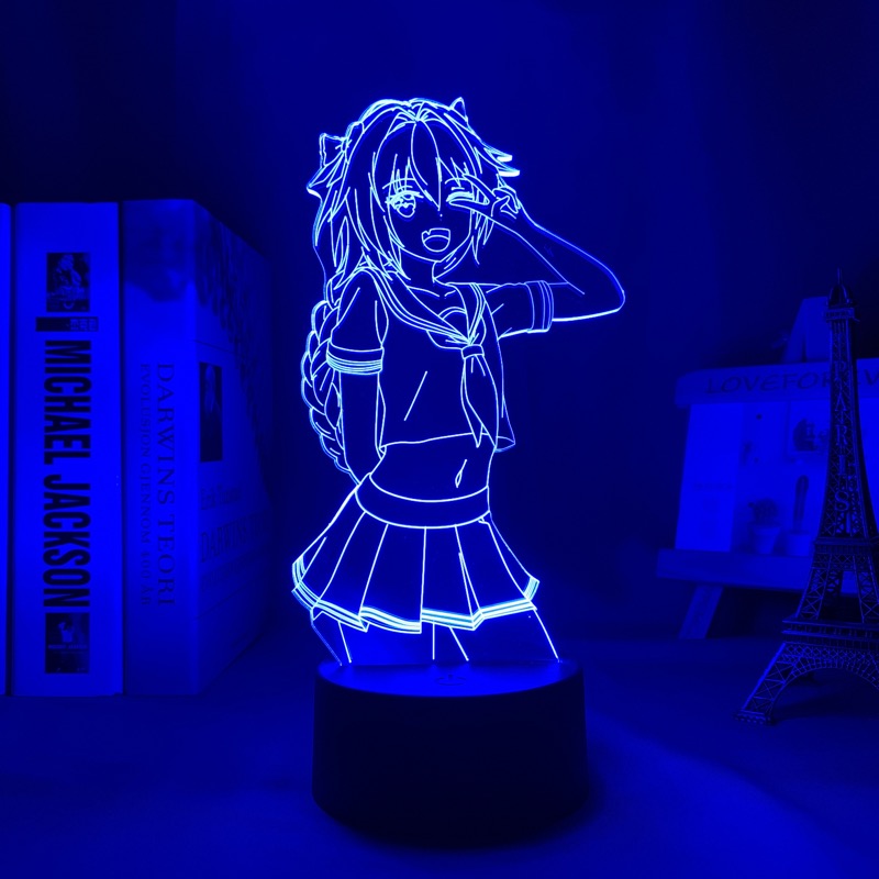 Anime Lamp: Astolfo Inspired Night Light | Fate Series Anime Gifts