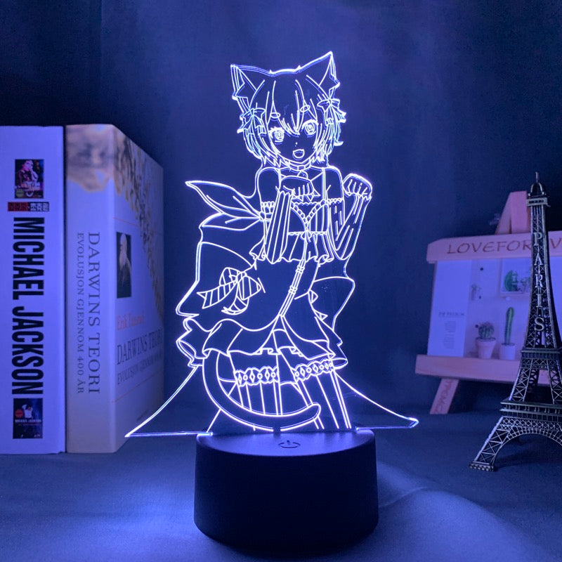 Anime Lamp: Felix Inspired Night Light | Re Zero Anime Gifts